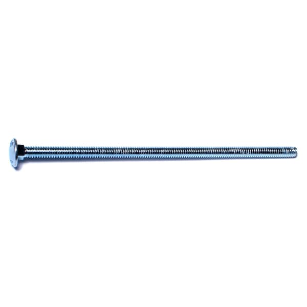 Midwest Fastener Carriage Bolt, Square Neck, 20 (Coarse), 6-1/2 in L, Steel, Zinc Plated, 100 PK 01066 - main